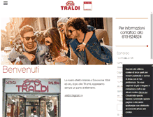 Tablet Screenshot of otticatraldi.com